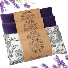 -china 744759797605 Eye Pillow Yoga Meditation Accessories Lavender 2 Pack Paisley And 2pack Velvet