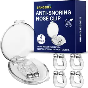 01 445019717762 Anti Snoring Device Snore Stopper Silicone Magnetic Nose Clip Comfortable And R