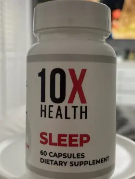 10x Health 198168888803 Sleep Aid With Melatonin Magnesium And L-theanine New Freeshipping