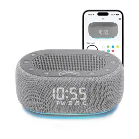 1mii 976331144413 White Noise Sound Machine With Alarm Clock For Sleep Adult