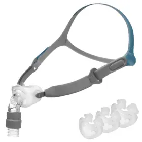 3b Medical 948538360422 Rio Ii Nasal Pillow Mask Starter Pack Small Medium Large Clear