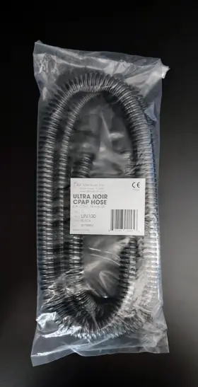 Un100 3b Medical Inc Cpap 6ft 19mm Hose Sleep Aid Tube Sealed Ultra Noir Black