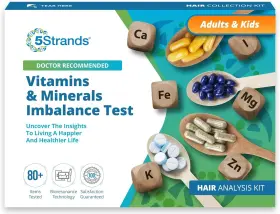 5strands 703556624521 Nutrition Deficiency Test 83 Vitamins Minerals Amino Acid