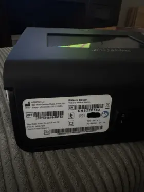 2037351818-20113 Abm Biwaze Cough Assist Device Black With Accessories And Carrying Case