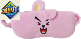 21fi0013az-650 Accessories Bt21 Line Friends Cooky Sleep Mask Eye Cover Blindfold For Sleeping Pink One