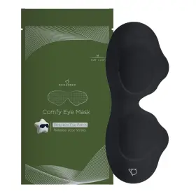 Sm001 Acousdea No Strap Sleeping Eye Mask For Men And Women 100% Block-out Lights Comforta