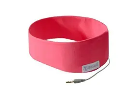 Acousticsheep 812765020137 Classic Corded Headphones For M Sunset Pink - Breeze Fabric