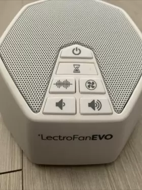 Asm1020-ww Adaptive Sound Technologies Lectrofan Evo Fan And Soothing Noise Sounds Sleep Timer - White