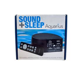 Adaptive Sound Technologies B0cl7n7nm4 Sleep Aquarius White Noise Machine Black