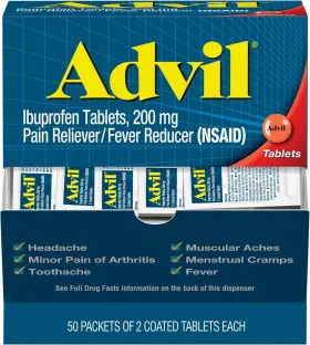 Advil 073577154896 Pain Reliever And Fever Reducer Relief Medicine With Ibuprofen