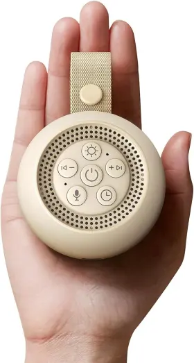 Fm0228b Afuosy White Noise Sound Machine With Voice Recording 16 Soothing Sounds Brown