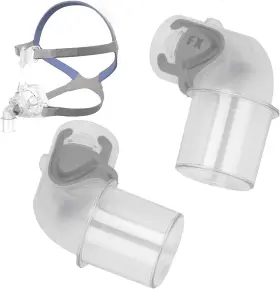 Aicanmou 705353017278 2pack Replacement Elbow Connector For Mirage Fx Ass