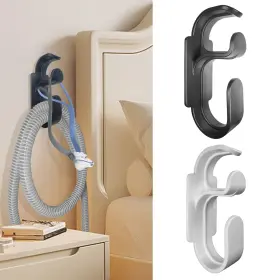 Ae86 Aifeedi Cpap Hose Holder For Bed 2 Pack Hook Hanger With Anti-unhook