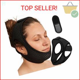 Aikaplus 722909174759 Sleep Apnea Devices - Chin Strap For Sleeping Airflow Jaw Effec