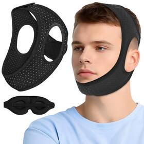 Air Blow 742346619675 Chin Strap For Sleeping Anti Snoring Devices Comfortable Effective... Fast Ship
