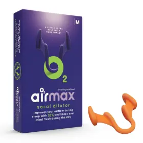 Air Max 717662571060 Unisex Classic Nasal Dilator - Anti Snoring Device For Men And Woman Improv