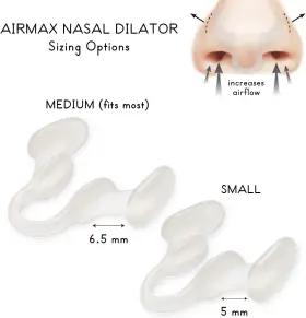 Airmax 696391714437 Nasal Dilator For Better Sleep - Natural Comfortable Anti Snoring