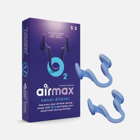 Airmax 717662570308 2 Pack Nasal Dilator Device Anti Stop Snoring Sleep Aid Nose Clip - Small