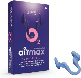Airclen04 Airmax Bv Nasal Dilators - Anti Snore Device Small 6-month Relief Cure For Sn