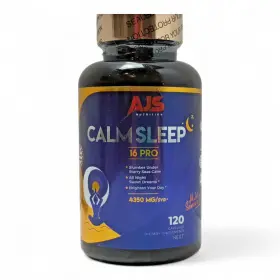 Ajs Nutrition 810121690864 Calm Sleep Pro 16-in-1 Advanced And Relaxation Support 90 Capsules