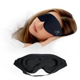 Ajuvenate 198168859551 3d Sleep Mask For Men Women 100% Blackout Zero Eye Pressure Breat