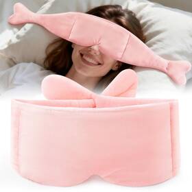 Akakios 635408069214 Weighted Eye Mask For Sleeping Soft Minky Sleep Side Sleeper With A