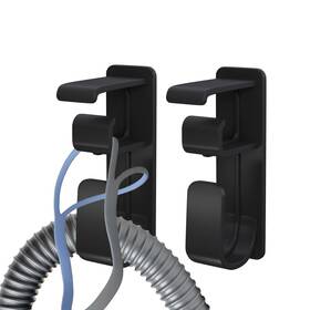 Akiopey 788567640982 2pcs Cpap Hose Holder Hanger Mask Hook Tubing For Bed With Anti-