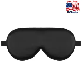 B00gso1d9o Alaska Bear Silk Sleep Mask With Shaped Padding And Foam Insert - Pressure-free Ey