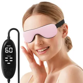 Albatross Health New England 810135282352 Heated Eye Mask Warm Compress For Dry Eyes Usb Electric Heating Pad
