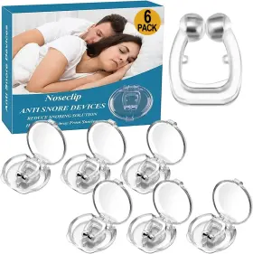 Alc1 Alcosense Masterplug Anti Snoring Devices Silicone Magnetic Nose Clip Snore