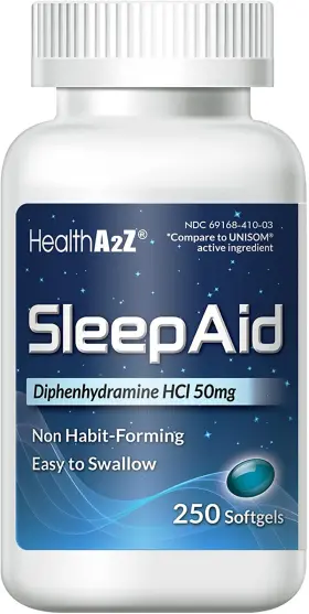 Allegiant Health 313096727745 Fast Acting Sleeping Pills Restful Night Non Habit Forming Active Ingredients