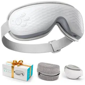 Alljoy 744316624993 Eye Massager With Heat Migraines Relief Gifts For Women/men Massag
