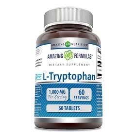Amazing Nutrition 23757 Formulas L-tryptophan 1000mg 60 Tablets 1 Count Pack Of No Color