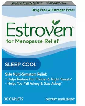 Amerifit 313115647634 Estroven Sleep Cool Caplets 30 Ea Pack Of 3