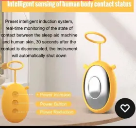 9100817ye Angel Hand Held Electronic Sleep Aid. Improve Relieve Stress
