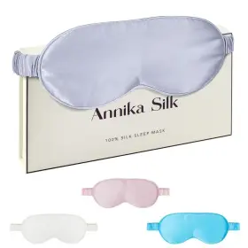 Annika Silk 860008367051 Sleep By - 6a 22 Momme 100% Mulberry Eye For Sleeping With Adjustable