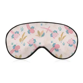 Anyangquji 165813676116 Silk Funny Sleep Masks Soft Cute Sleeping With Adjustable Strap Comfortable C