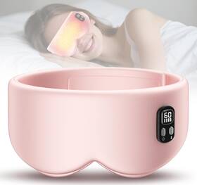 Anydance B0fn3y9y18 Heated Eye Mask - Cordless Dry Relief Sleep Aid Therapy Ros Pink