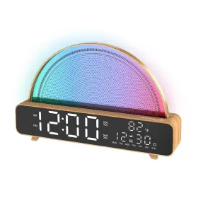Anyplus 727467852484 Sunrise Alarm Clock Wake Up Light For Kids Bedrooms Digital Sunlight
