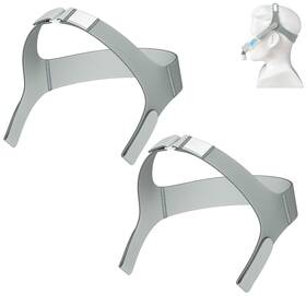 Anzorhal Nuance-62002 Replacement Headgear For Nuance Pro Gel Nasal Pillows Mask - 2 Packs