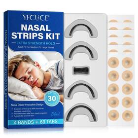 Apex Ce Limited Rp 445051079088 Nasal Strips And Clips Kit For Congestion Relief - Soft Nighttime Breathing Aid