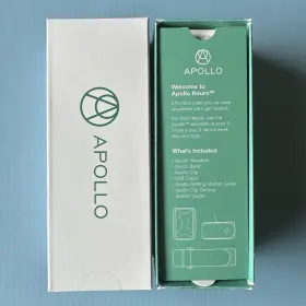 Apollo Neuroscience 850049387217 Wearable For Stress Relief And Nervous System Balance Energy Focus Sleep