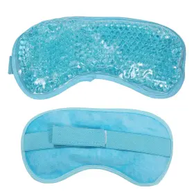 B0184jmkjw Ariel Edge Cooling Gel Eye Mask For Puffy Eyes Headache Stress Relief - Pastel Blue