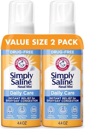 Arm & Hammer 022600029281 And Simply Saline Daily Care Nasal Mist 4.4oz Spray