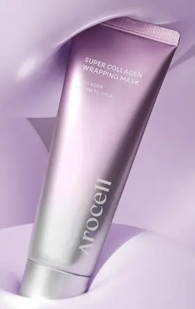 Arocell Official 809710461468 Super Collagen Wrapping Facial Mask Peel Off Face - New