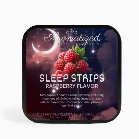 Aromatized 743127355553 Sleep Strips Raspberry Flavor By 30 Oral