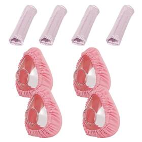 Asjcnjn 717405730042 4 Pack Satin Mask Strap Covers Face Cushion Cover For Headgear