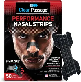 Aso 313097011089 Performance Nasal Strips For Athletes Sports Dilators Improves Breathing