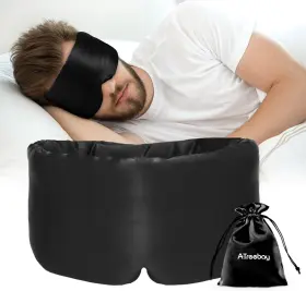 Atreebag 313022974939 Silk Sleep Mask For Women Men Mulberry Eye Sleeping And Blindfold With