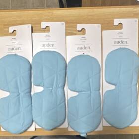 Auden F16978600-q3/24 Jersey Eye Mask Quilted Blue Polyester Spandex One Size